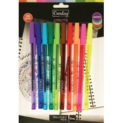 Glitter Gel Pens - Croxley - Crafty Arts